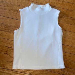 Spanx air essentials mock neck top